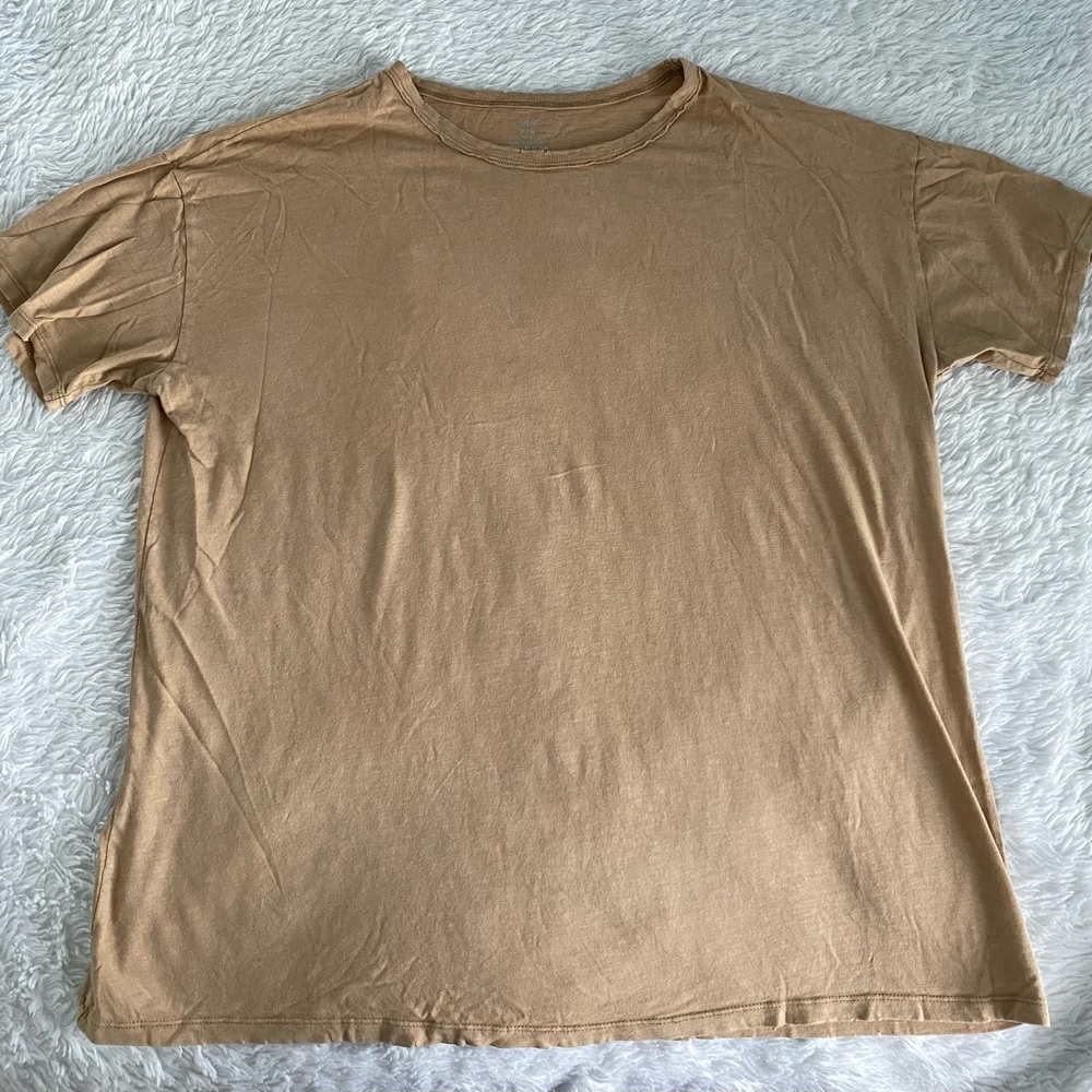 Aerie Oversized Distressed Boyfriend T-Shirt